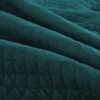 Unyqoos® Luxueuze Turquoise Bedsprei Set van Katoen met Kussenslopen voor Tweepersoonsbedden
