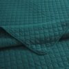 Unyqoos® Luxueuze Turquoise Bedsprei Set van Katoen met Kussenslopen voor Tweepersoonsbedden