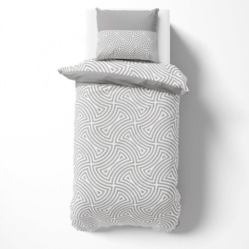 Unyqoos® Flanellen beddengoed set met grafisch design voor koude winteravonden