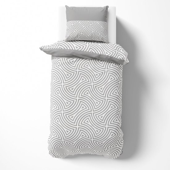 Unyqoos® Flanellen beddengoed set met grafisch design voor koude winteravonden