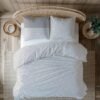Unyqoos® Flanellen beddengoed set met grafisch design voor koude winteravonden