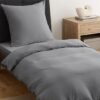 Unyqoos® Beddenset van Zacht Microvezelmateriaal met Dekbedovertrek en Kussenslopen voor Optimaal Comfort