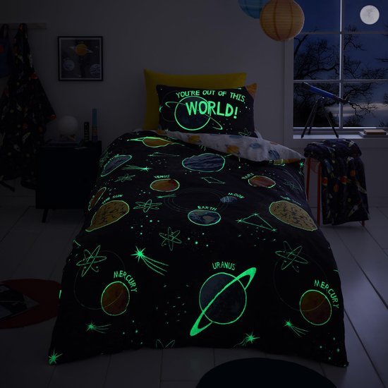 550x550-12518.jpg Unyqoos® Omkeerbaar dekbedovertrek tweepersoonsbed met lichtgevende ruimteontwerpen