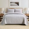 Unyqoos® Sfeervolle Katoenen Sprei Set met Gebreid Patroon voor Een Gezellig Thuisgevoel
