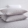 Unyqoos® Sfeervolle Katoenen Sprei Set met Gebreid Patroon voor Een Gezellig Thuisgevoel