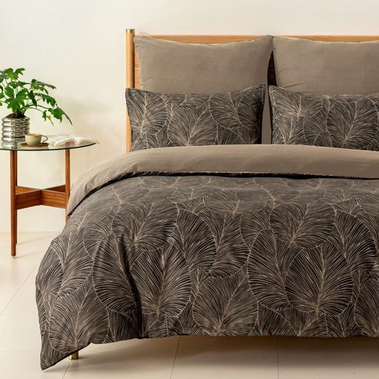 550x550-12588.jpg Unyqoos® Tropisch Dekbedovertrekset van Microvezel met Ritssluiting en Kussenslopen