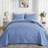 Unyqoos® Elegante en Comfortabele Zachte Sprei Set met Kussenslopen voor Luxe Slaapkamerbelevenis