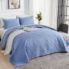 Unyqoos® Elegante en Comfortabele Zachte Sprei Set met Kussenslopen voor Luxe Slaapkamerbelevenis
