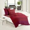 Unyqoos® Rode Dekbedovertrekset van 200x200 cm met Kussens