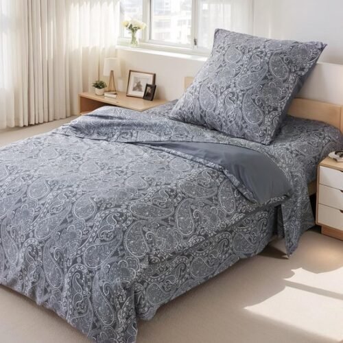 550x550-12674.jpg Unyqoos® Zachte en stijlvolle 2-delige beddengoedset met paisley motief voor elk seizoen