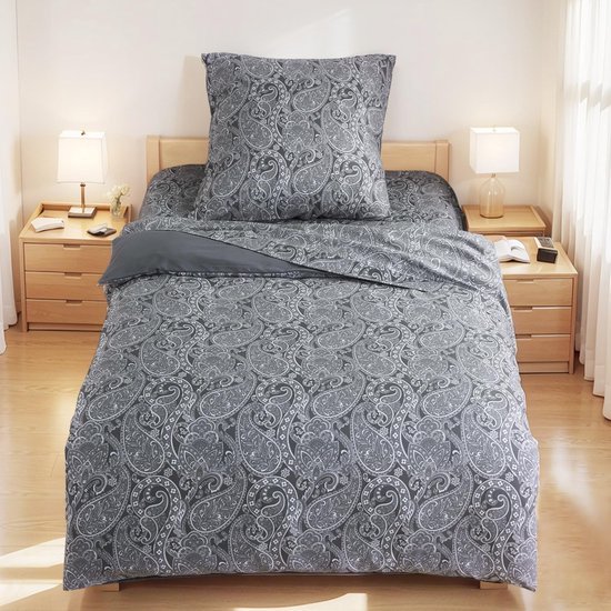 550x550-12675.jpg Unyqoos® Zachte en stijlvolle 2-delige beddengoedset met paisley motief voor elk seizoen