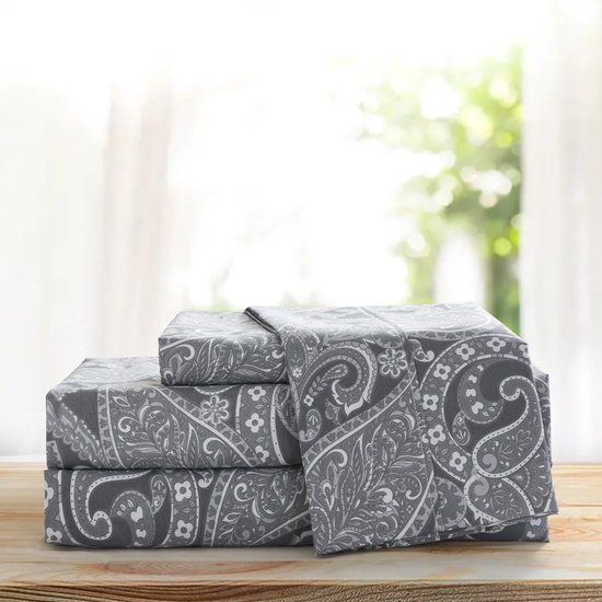 550x550-12676.jpg Unyqoos® Zachte en stijlvolle 2-delige beddengoedset met paisley motief voor elk seizoen