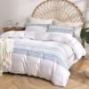 Unyqoos® Boheems Dekbedovertrek Set 220x240 cm met Kussenslopen en Ritssluiting