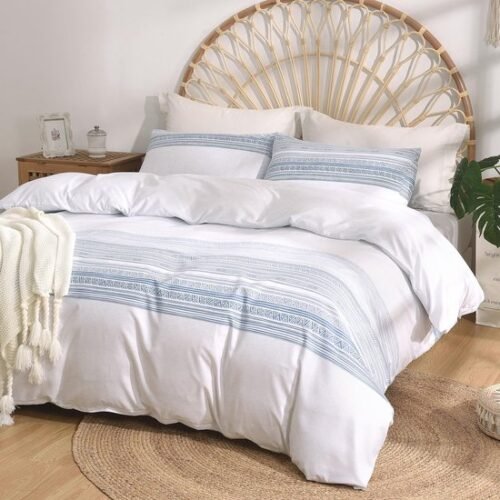Unyqoos® Boheems Dekbedovertrek Set 220x240 cm met Kussenslopen en Ritssluiting