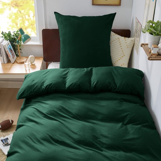 550x550-12716.jpg Unyqoos® Tweepersoons katoenen beddengoedset met ritssluiting en kussensloop