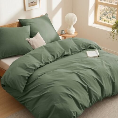550x550-12818.jpg Unyqoos® Zacht en ademend katoenen beddengoedset 220x240 cm met kussenslopen