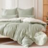550x550-12836.jpg Unyqoos® Vierdelige katoenen beddengoedset met gestreept design en ritssluiting