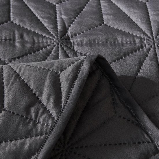 Unyqoos® Zacht en Lichtgewicht Sprei Set met Geometrisch Patroon voor Alle Seizoenen, Inclusief Kussenslopen