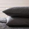 Unyqoos® Zacht en Lichtgewicht Sprei Set met Geometrisch Patroon voor Alle Seizoenen, Inclusief Kussenslopen
