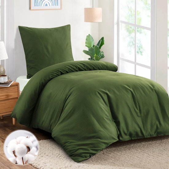 Unyqoos® Ademend katoenen beddengoed met ritssluiting voor ultiem slaapcomfort