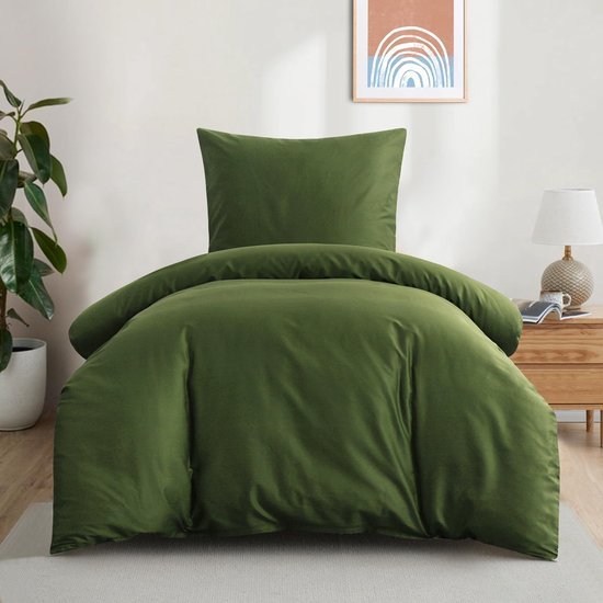 Unyqoos® Ademend katoenen beddengoed met ritssluiting voor ultiem slaapcomfort