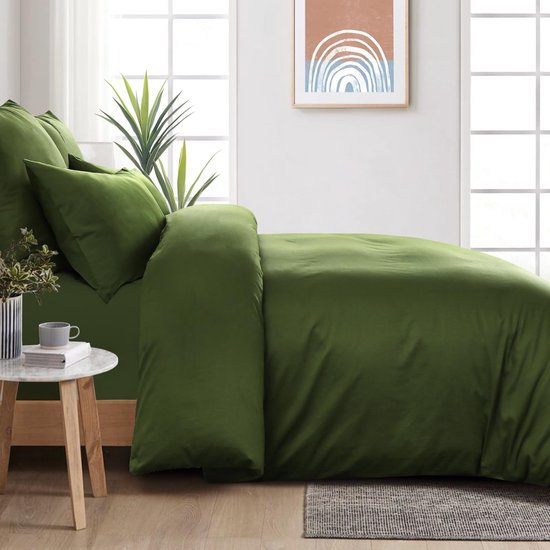 Unyqoos® Ademend katoenen beddengoed met ritssluiting voor ultiem slaapcomfort