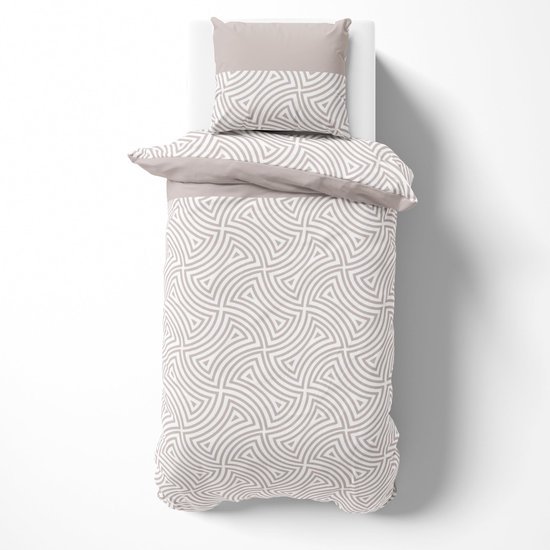 Unyqoos® Comfortabele en warme beddengoedset van 100% katoen voor koude nachten