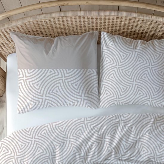 Unyqoos® Comfortabele en warme beddengoedset van 100% katoen voor koude nachten