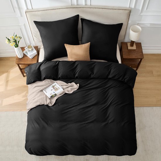 550x550-12951.jpg Unyqoos® Zachte katoenen beddengoedset met ritssluiting en kussensloop