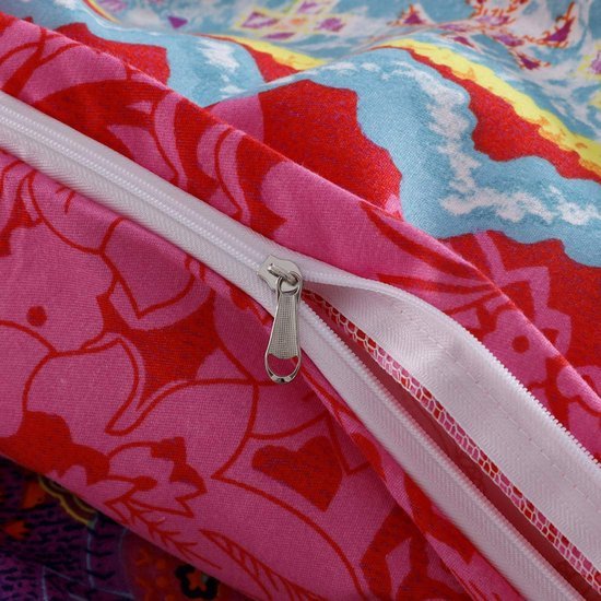Unyqoos® Exotisch Boho Dekbedovertrek en Kussensloop Set met Indiaas Design