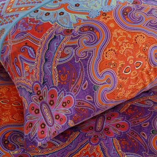 Unyqoos® Exotisch Boho Dekbedovertrek en Kussensloop Set met Indiaas Design