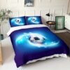 Unyqoos® Moderne dekbedovertrekset met voetbalthema voor kinderen en tieners