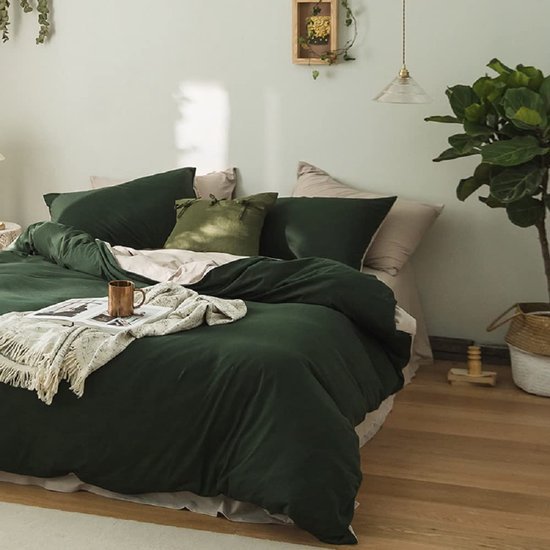 550x550-13108.jpg Unyqoos® Stijlvolle tweepersoons dekbedovertrekset van microvezel met kussenslopen
