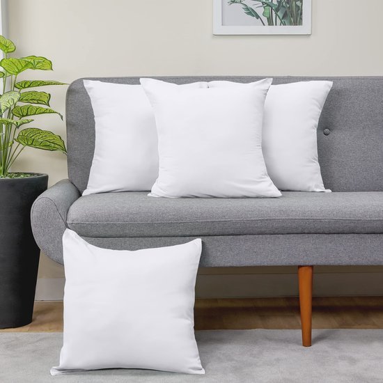 550x550-13122.jpg Unyqoos® Set van Vier Zachte Kussenslopen met Envelopsluiting voor Optimaal Comfort