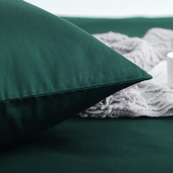 Unyqoos® Comfortabel katoenen dekbedovertrek met kussensloop en ritssluiting