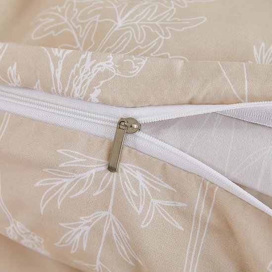 Unyqoos® Luxe beddengoedset 220x240 cm met bloemenpatroon en kussenslopen