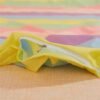 Unyqoos® Kleurrijk kinderbeddengoed met regenboogstrepen en kussensloop