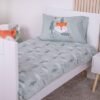 Unyqoos® Flanellen Beddengoedset voor Kinderen met Dubbelzijdig Bosmotief