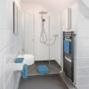 550x550-13254.jpg Unyqoos® Set van 6 Zachte en Absorberende Microvezel Handdoeken in Blauw voor Verschillende Toepassingen