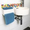 550x550-13255.jpg Unyqoos® Set van 6 Zachte en Absorberende Microvezel Handdoeken in Blauw voor Verschillende Toepassingen