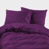 Unyqoos® Comfortabel en stijlvol paars met ritssluiting voor tweepersoonsbed