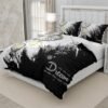Unyqoos® Comfortabele Boho Beddengoedset met Veren en Bloemenpatroon voor Tweepersoonsbed