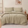 550x550-13320.jpg Unyqoos® Stijlvol en comfortabel 3-delig beddengoed in taupe voor elk seizoen