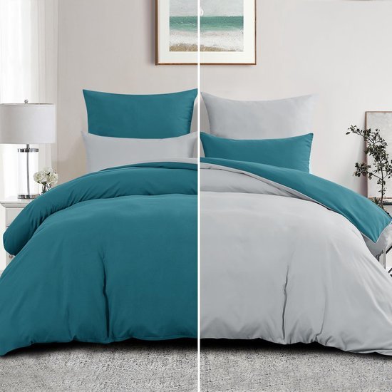 550x550-13339.jpg Unyqoos® Stijlvolle omkeerbare beddengoedset van microvezel voor alle seizoenen