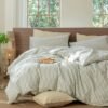 Unyqoos® Luxe katoenen beddengoedset met ritssluiting en allergievriendelijk ontwerp