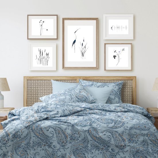 Unyqoos® Comfortabel en ademend beddengoed van Turks katoen met ritssluiting