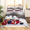 Unyqoos® Ijspret Beddengoedset met Sportief Thema voor Jongens en Meisjes in Diverse Maten