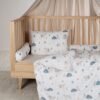 Unyqoos® Kinderbeddengoed van katoen met bergbeerontwerp en hotelsluiting