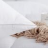 Unyqoos® Zachte en Ademende Beddengoedset van Microvezel met Ritssluiting in Neutrale Kleur