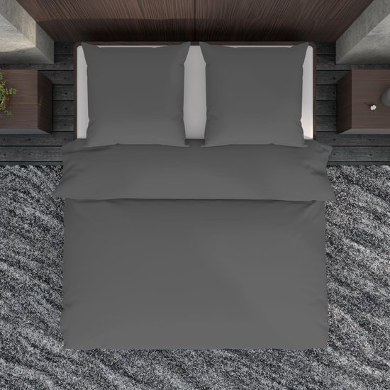Unyqoos® Comfortabel en stijlvol grijs katoenen beddengoed voor elk seizoen